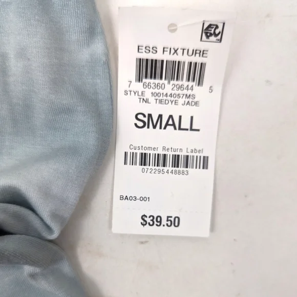 Alfani Sleeveless Chemise Nightgown Dress NEW Coverup Womens Small Green Tie Dye - Picture 10 of 11